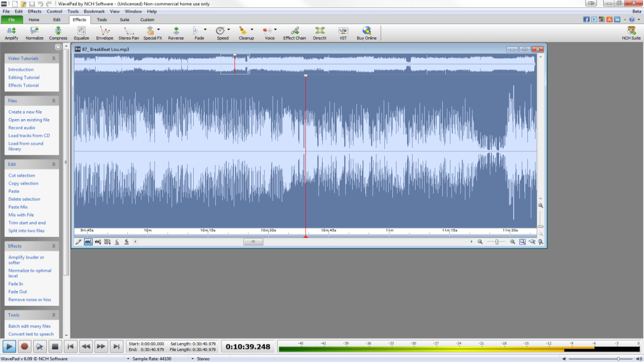 Wavepad Audio Editor Audio Software Mac